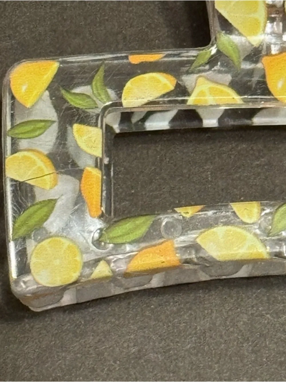 Francesca’s Collections Lemon Claw Clip